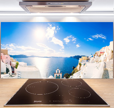 Panel do kuchyně Santorini Řecko