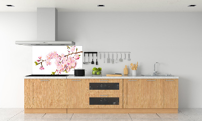 Dekorační panel sklo Díková růže