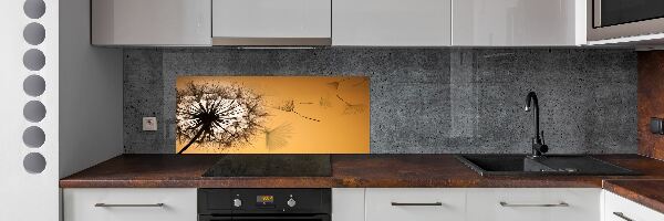 Dekorační panel sklo Pampeliška