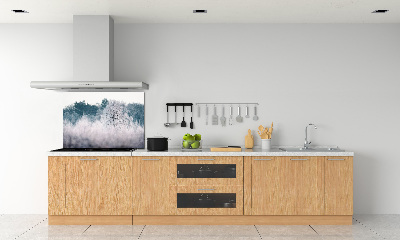 Dekorační panel sklo Stromy zimou
