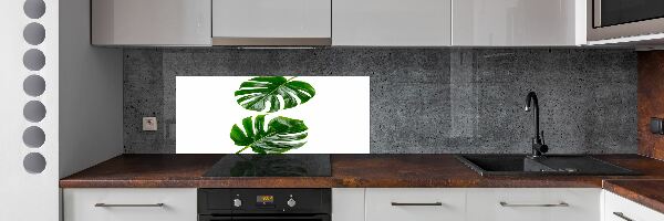 Panel do kuchyně Tropické listí