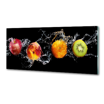 Dekorační panel sklo Ovoce a voda