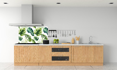 Panel do kuchyně Tropické listí