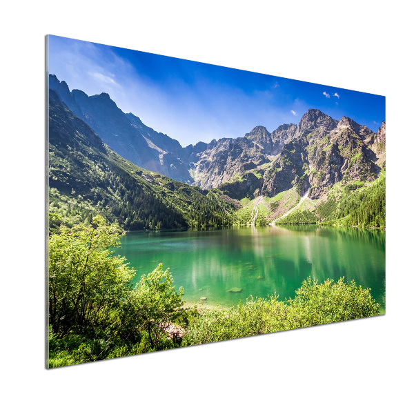 Panel do kuchyně Mořské oko Tatry
