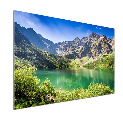 Panel do kuchyně Mořské oko Tatry