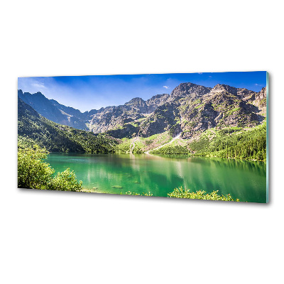 Panel do kuchyně Mořské oko Tatry
