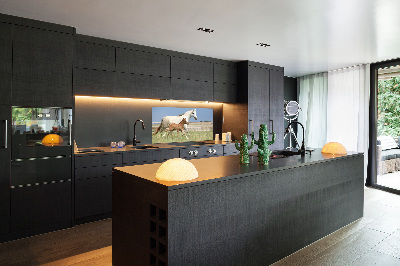 Panel lacobel Kobyla a hříbě