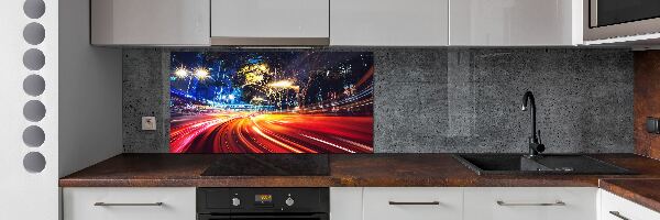 Panel do kuchyně Rychlost ve město