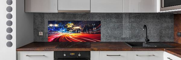 Panel do kuchyně Rychlost ve město