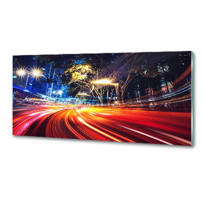 Panel do kuchyně Rychlost ve město
