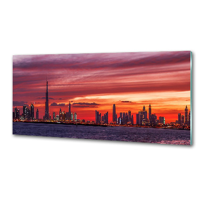 Panel lacobel Západ slunce Dubaj