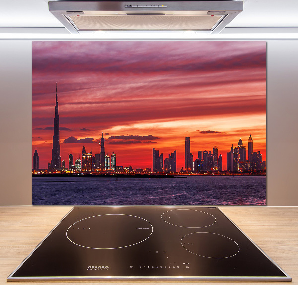 Panel lacobel Západ slunce Dubaj