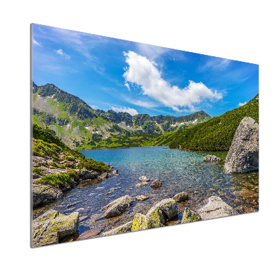 Dekorační panel sklo Údolí Tatry