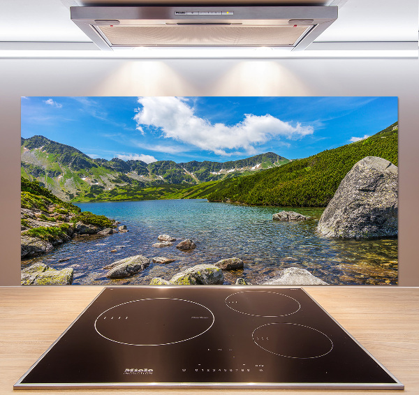 Dekorační panel sklo Údolí Tatry
