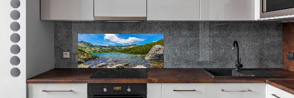 Dekorační panel sklo Údolí Tatry
