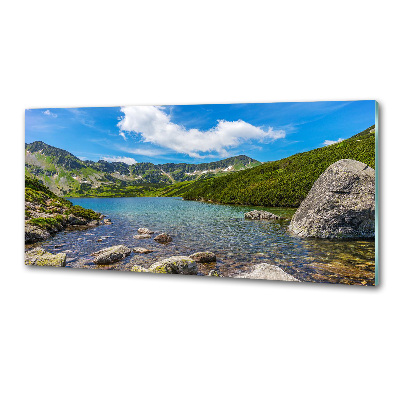 Dekorační panel sklo Údolí Tatry