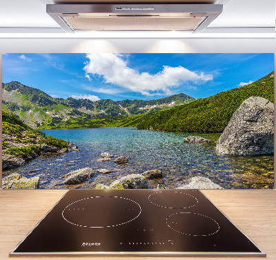 Dekorační panel sklo Údolí Tatry