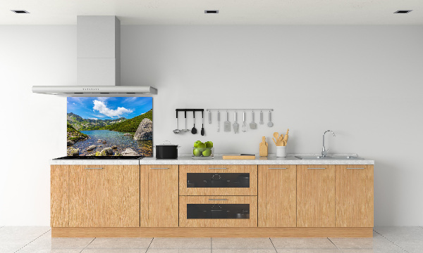 Dekorační panel sklo Údolí Tatry