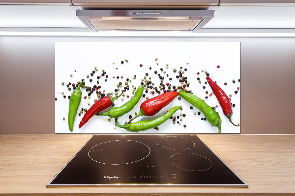 Panel do kuchyně Chilli papričky