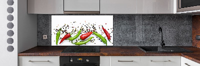 Panel do kuchyně Chilli papričky