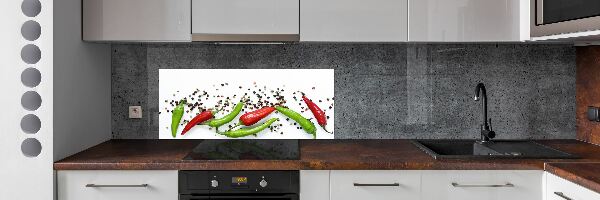 Panel do kuchyně Chilli papričky