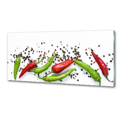 Panel do kuchyně Chilli papričky
