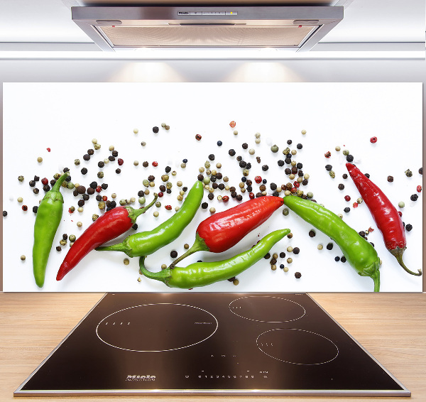 Panel do kuchyně Chilli papričky