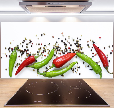 Panel do kuchyně Chilli papričky