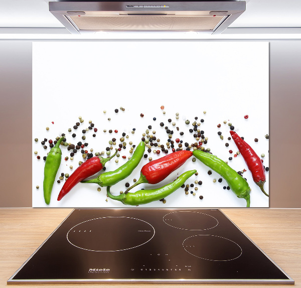 Panel do kuchyně Chilli papričky