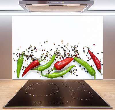 Panel do kuchyně Chilli papričky