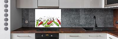 Panel do kuchyně Chilli papričky
