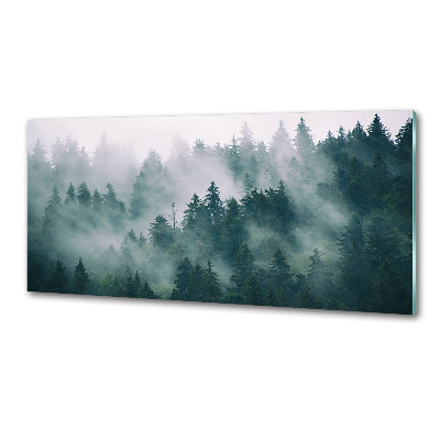 Panel do kuchyně Mlha nad lesem