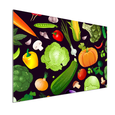 Panel do kuchyně Barevná zelenina