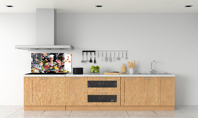 Panel do kuchyně Kuchař recept