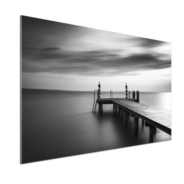 Panel do kuchyně Molo nad jezerem