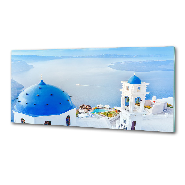 Panel do kuchyně Santorini Řecko