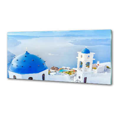 Panel do kuchyně Santorini Řecko