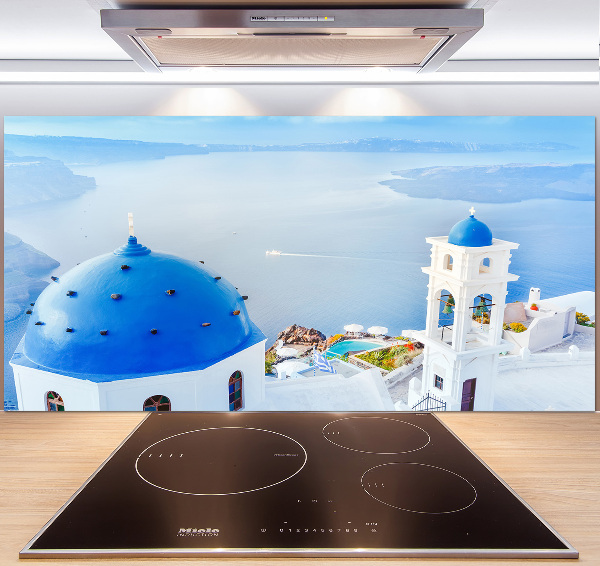 Panel do kuchyně Santorini Řecko