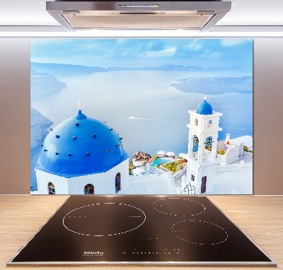 Panel do kuchyně Santorini Řecko