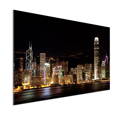 Panel do kuchyně Noční Hongkong