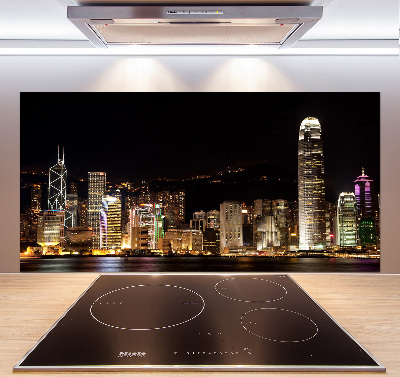 Panel do kuchyně Noční Hongkong