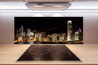 Panel do kuchyně Noční Hongkong