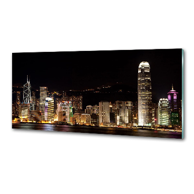 Panel do kuchyně Noční Hongkong