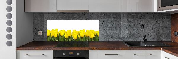 Panel do kuchyně Žluté tulipány