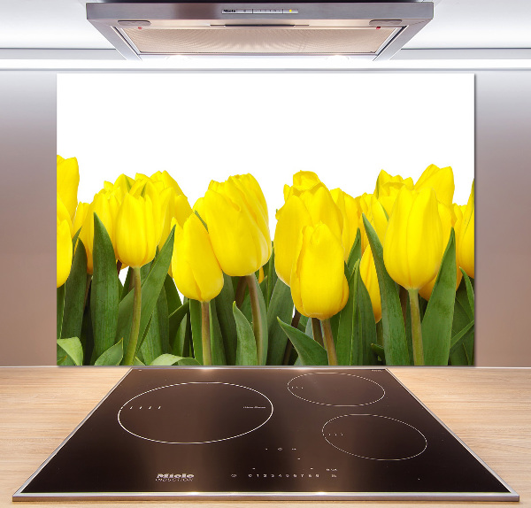 Panel do kuchyně Žluté tulipány