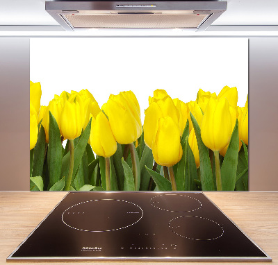 Panel do kuchyně Žluté tulipány