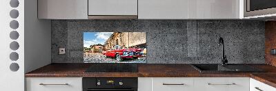 Panel do kuchyně Červený Chevrolet