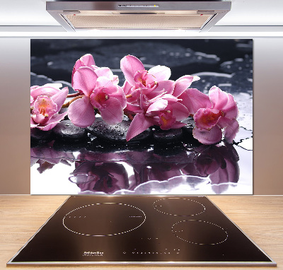 Panel do kuchyně Růžová orchidej