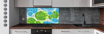 Dekorační panel sklo Abstrakce