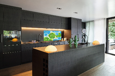 Dekorační panel sklo Abstrakce